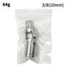 2pc 7-19mm Universal Torque Wrench Head Set Socket Sleeve Power Drill Ratchet Bushing Spanner Key Magic Multi Hand Tools