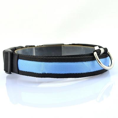 Nagetiere Hunde Hasen Reflexionsband Leuchtkragen Geschirrleinen-Set Reflektierend Einstellbar Tragbar Wiederaufladbar Sicherheit reflektierende Streifen Outdoor Jagd Laufen Einfarbig Heiser Labrador