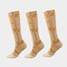 3 coppie Calzini a compressione Nylon Anti-Friction