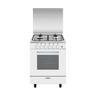 Glem Alpha GA660CVMWH Cuisinière Blanc