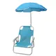 Chaise pliante de plage en plein air avec parapluies parasol pour enfants chaise portable