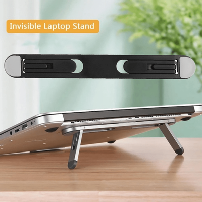 Upgrade Your Laptop Setup With This Portable, Foldable, Adjustable Laptop Stand For Office!