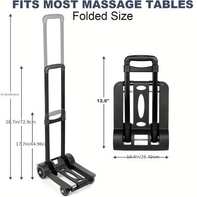 Massage Table Cart Portable Massage Table Traveler...