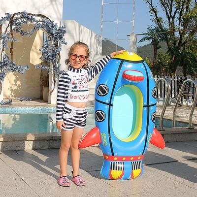 Water Play Equipment Inflatable Pool Float Non Toxic Geometric Pattern PVC Beach Theme Creative Family Outdoor Summer All Child's Adults'