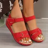 2024 frauen Sandalen Sommer Schuhe Offene spitze Schuhe Frau Plus Größe Frauen Schuh Keil Sandalen
