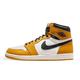 NIKE Air Jordan 1 Retro High OG Men's Trainers Yellow Ochre/Black/Sail UK 8.5 (EU 43)