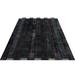 Black 63" x 91" L Area Rug - Lofy Iskece Rectangle 5'3" X 7'7" Area Rug 91.0 x 63.0 x 0.4 in/blue/gray/indigoWool/Cotton | 63" W X 91" L | Wayfair