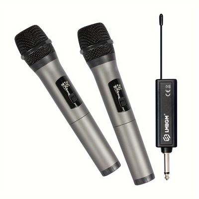 Wireless Microphone Home Dynamic Microphone Ktv Portable Sound Computer Singing Performance Microphone Handheld Microphone System
