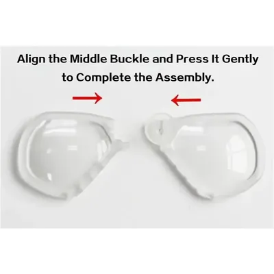 Snorkeling Myopia Goggles are Equipped with All-dry Breathing Tube Masks Swimming Masks and Myopia