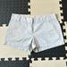 J. Crew Shorts | J Crew Broken-In Chino Mid Rise Shorts White Women's ~ Size 6 | Color: Gray/White | Size: 6