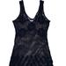 Free People Tops | Free People Black Knit Floral Embroidered Eyelet/Cutout Tank Top Size Medium | Color: Black | Size: M