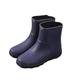 BOTCAM Men's Business Shoes High 2024 Men's Fashion Temperament England Rain Boots Medium Calf Boots Non-Slip Water Shoes Shoes Men's Trainers 42, blue, 7 UK