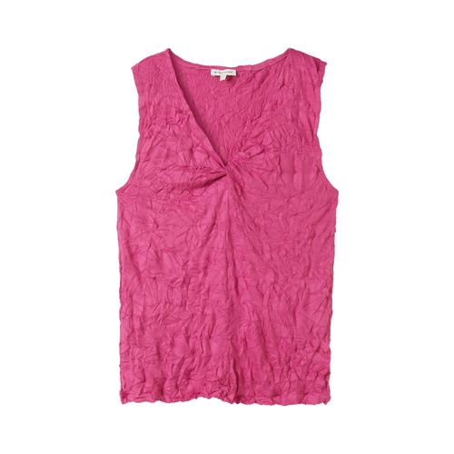 TOM TAILOR Damen Crinkle Top, rosa, Gr. XS