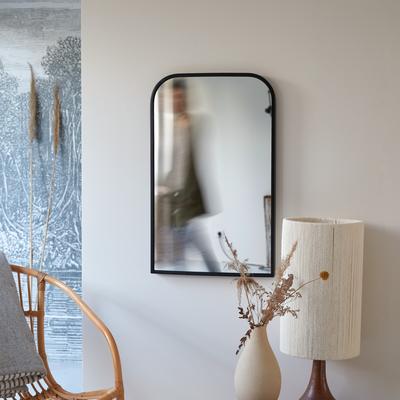 Deko-Spiegel aus Metall 80x50 cm
