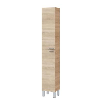 Säulenschrank Holzeffekt eiche 188x25 cm