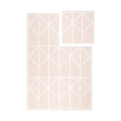 Spielmatten 120x180cm aus biologisch abbaubarem Schaumstoff in rosa