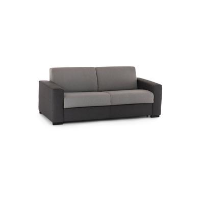 2-Sitzer Schlafsofa aus Stoff grau, anthrazit 200x95 cm