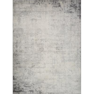 Abstrakt Moderner Teppich Weiß/Grau 140x200