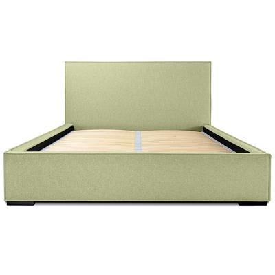 Modernes Bett aus massivem Kiefernholz und HDF-Platte 180x200 grün