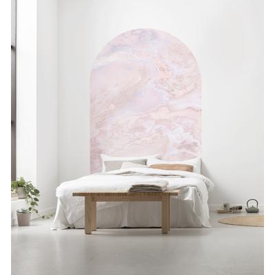 Selbstklebende Vlies Fototapete - rosa - 125 x 125 cm