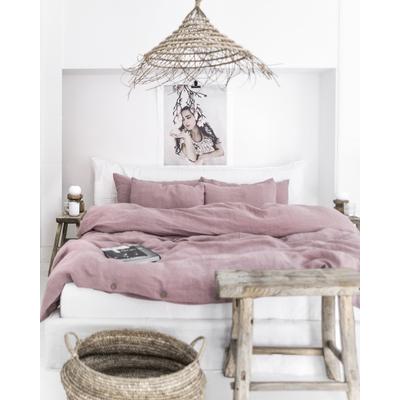 Bettbezug aus Leinen, Rosa, 150x200 cm