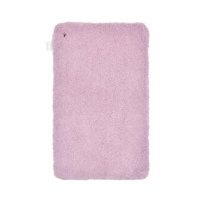 Handgetufteter Badteppich aus Polyester - rosa 60x100 cm
