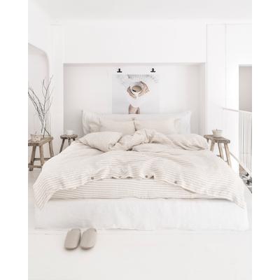 Bettbezug-Set aus Leinen, Mehrfarbig, 260x220 cm