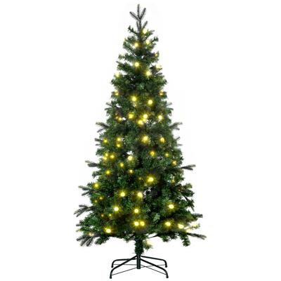 Weihnachtsbaum mit 250 LED-Lichten, H: 180 cm, grün