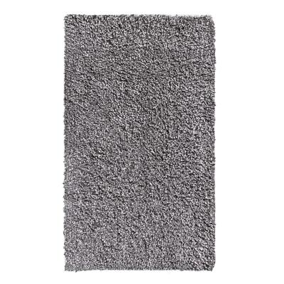 Badteppich aus Baumwolle, 70 x 120 cm, grau