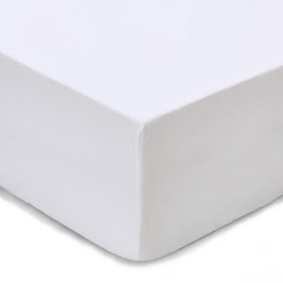 Boxspring-Spannbettlaken - 100% Leinen - 140x200+40 cm, Weiß