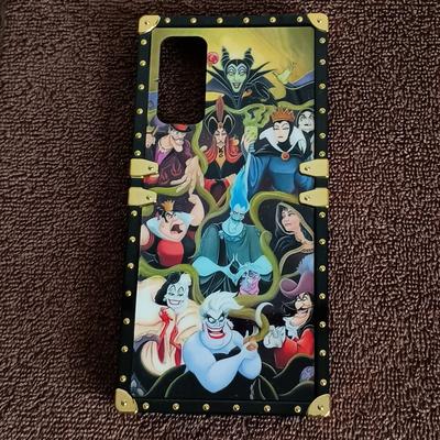 Disney Accessories | Disney Villains Phone Case | Color: Black/Gold | Size: 6 1/4 X 3 Inch