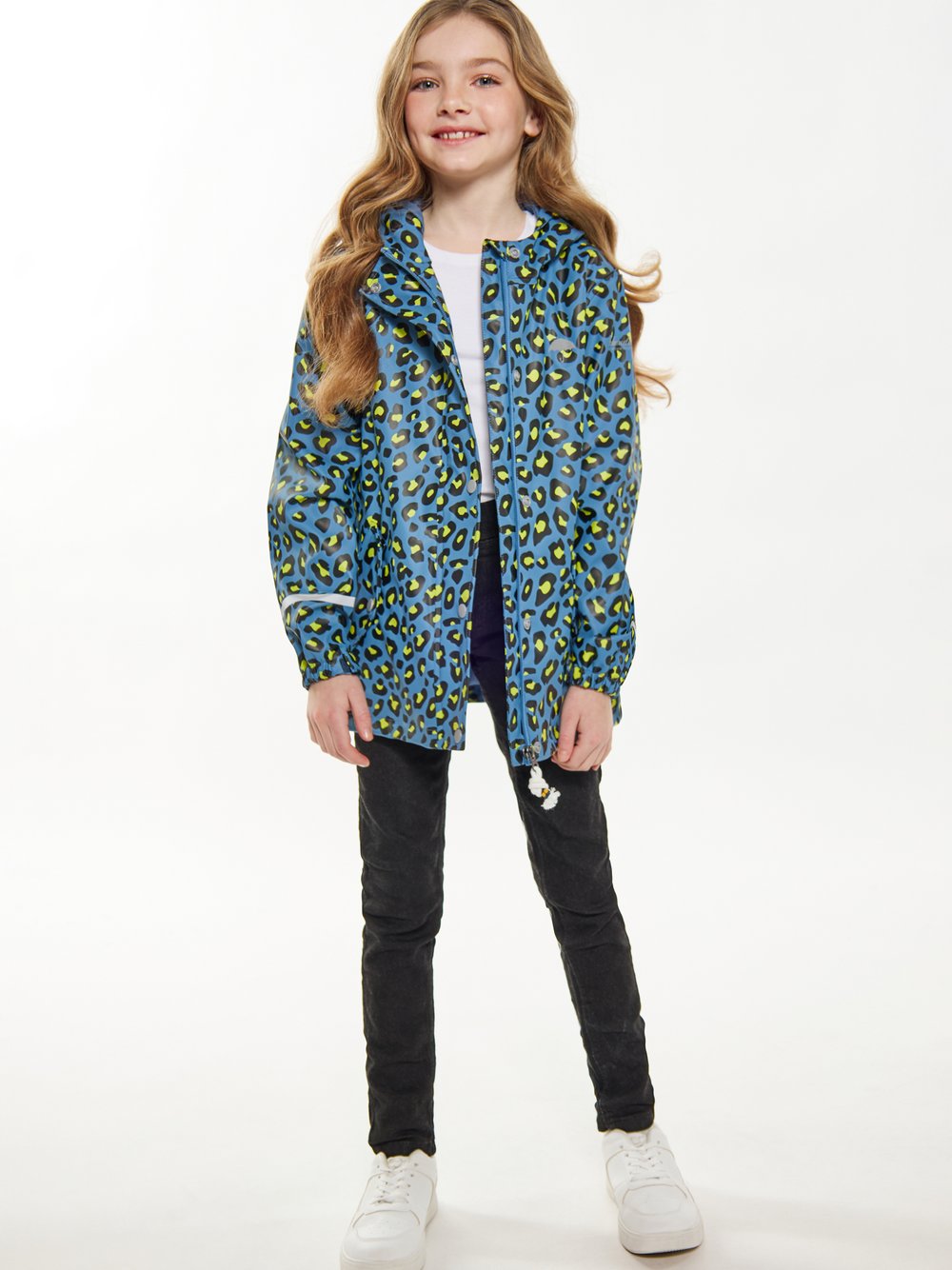 Schmuddelwedda (Kids) Regenjacke Mädchen blau, 98 Image