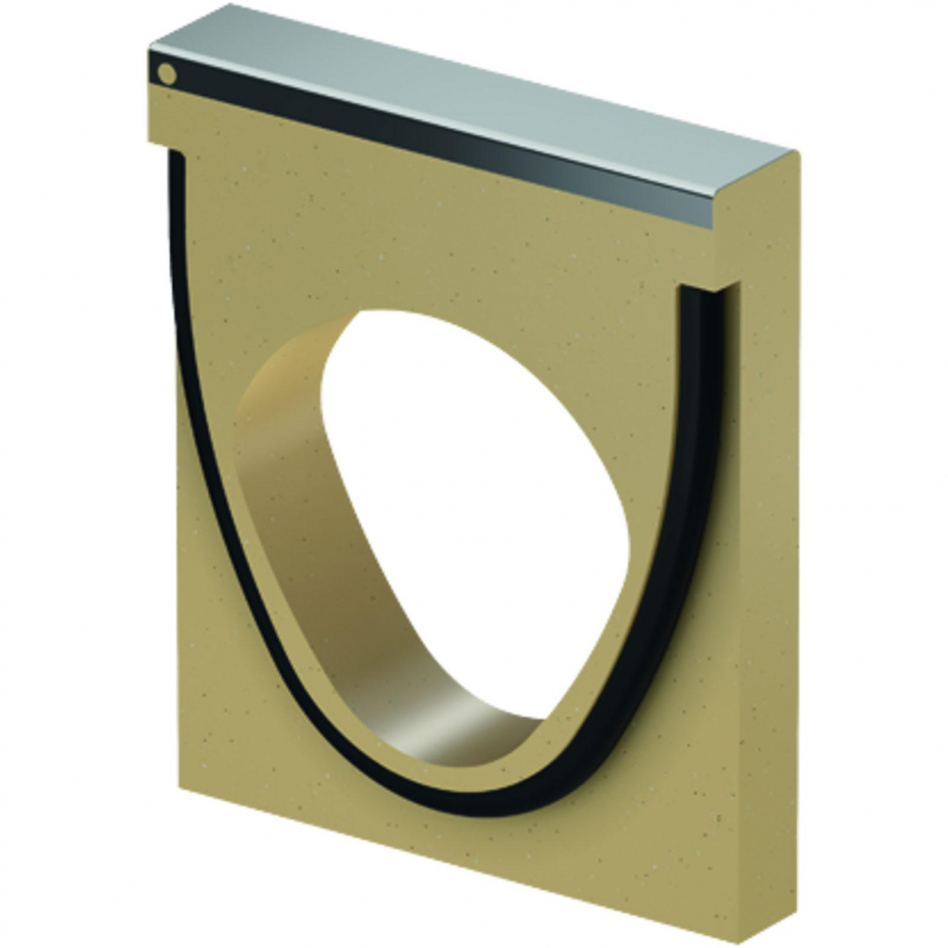 ACO Drain Multiline Seal in Adapter für Fließrichtungswechsel, Stahl verzinkt, V150 Image