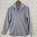 J. Crew Shirts | J. Crew Thompson Shirtings Men's M 80's 2 Ply Checkered Button Down Dress Shirt | Color: Blue | Size: M