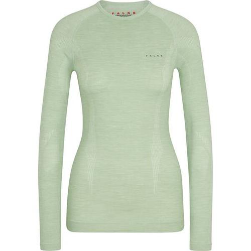 FALKE Damen Unterhemd WT Longsleeve w, Größe L in Grün