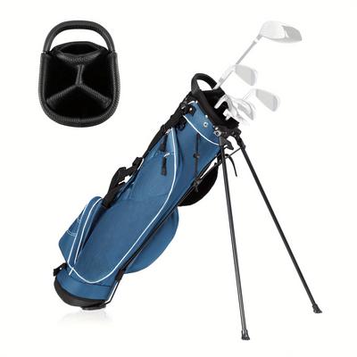Goplus Golf Stand Cart Bag Club W/4 Way Divider Ca...