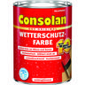 Consolan - Wetterschutzfarbe, Kaffeebraun, 2,5 l