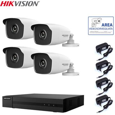 Hikvision Videoüberwachungsset Dvr 4 Kanäle 4 Mpx Kameras