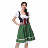 Oktoberfest Beer Costume Dress Dirndl Trachtenkleider Maid Bavarian German Wiesn Wiesn Women's Traditional Style Cloth Dress