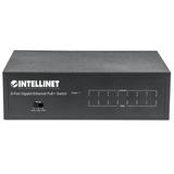 Intellinet 8-Port Gigabit Ethernet PoE+ Switch | 60W VLAN Fanless Desktop | NDAA-compliant