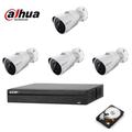 Kit videosorveglianza poe ip 4 telecamere Dahua 2 mpx hd 1TB