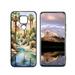 desert-oasis-with-palm-trees-3 phone case for Moto G Play 2021 for Women Men Gifts Flexible Painting silicone Shockproof - Phone Cover for Moto G Play 2021