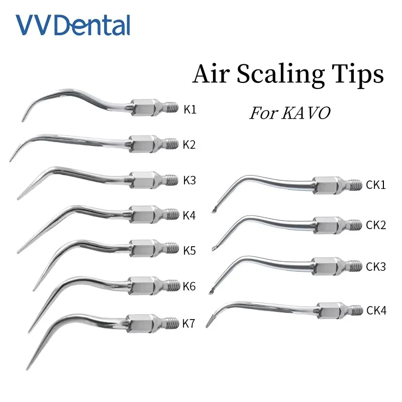 VVDental K1 K2 K3 K4 K5 K6 K7 embouts de détartreur compatibles avec les pointes d