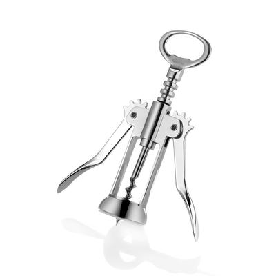 Korkenzieher GEFU "VINOLI", silber, B:16,2cm H:4,4cm T:5,7cm, Metall, Kunststoff, Korkenzieher, elegantes Design, einfache Handhabung, robuste Qualität Image