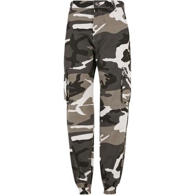 Stoffhose DEF "DEF Damen Ruby Cargopants", Damen, Gr. S, US-Größen, grün (camouflage), 100% Baumwolle, normal, Hosen Image