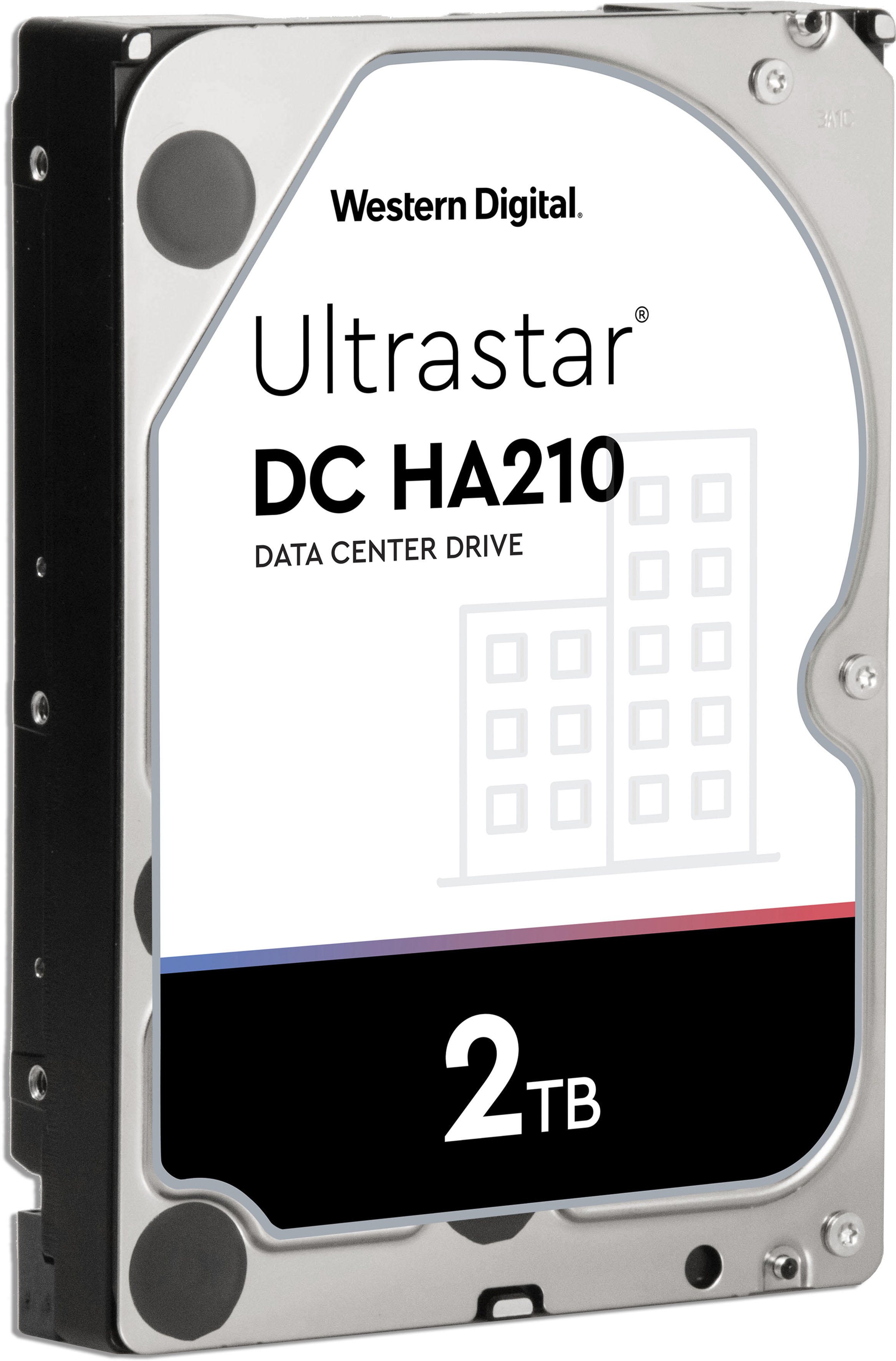 WESTERN DIGITAL HDD-Festplatte "Ultrastar DC HA210 2TB", silber (silberfarben), 2 TB, Festplatten, Bulk Image