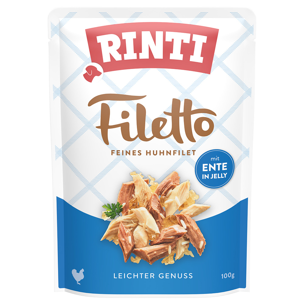 Multipack risparmio! Rinti Filetto in buste 48 x 100 g - Pollo con Anatra