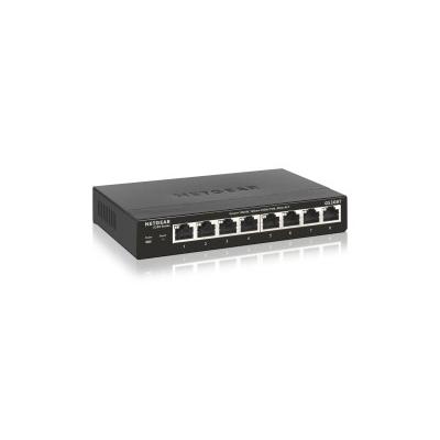 NETGEAR GS308T Managed L2 Gigabit Ethernet (10/100/1000) Schwarz