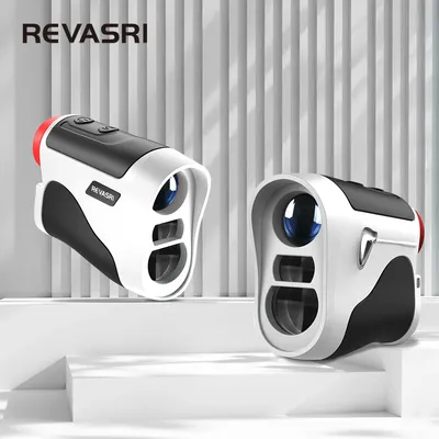 REVASRI New 1000Yards Golf Rangefinder with Slope Switch for Golf Tournament Legal Flagpole Lock