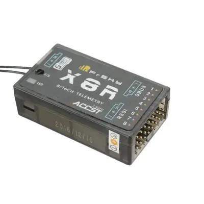 FrSky X8R 8/16Ch S.BUS ACCST Telemetry Receiver W/Smart Port Compatible Taranis X9D XJT For RC